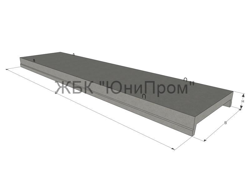 Плиты ребристые ПКЖ и ПР